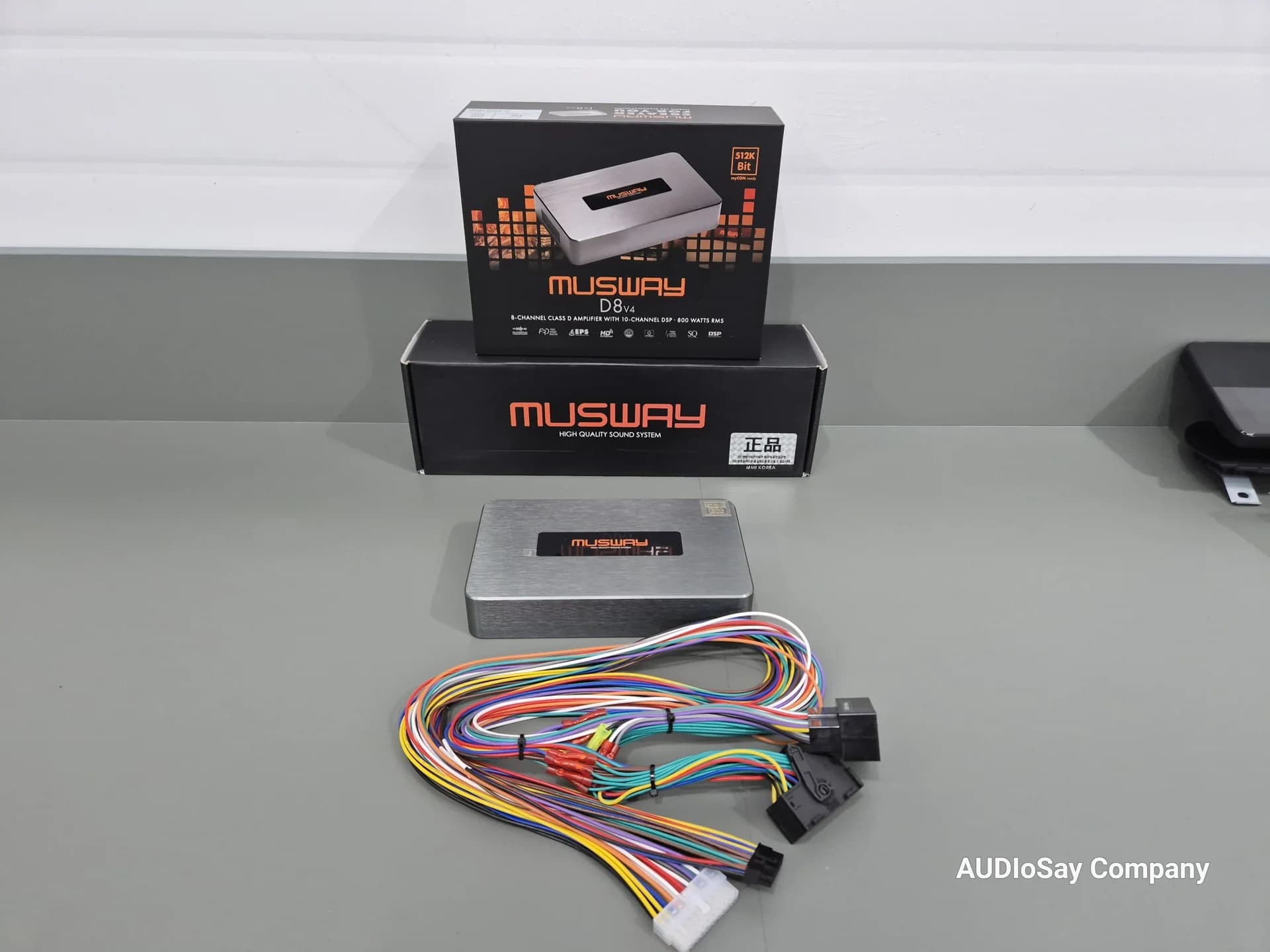 MUSWAY DSP와 배선 구성